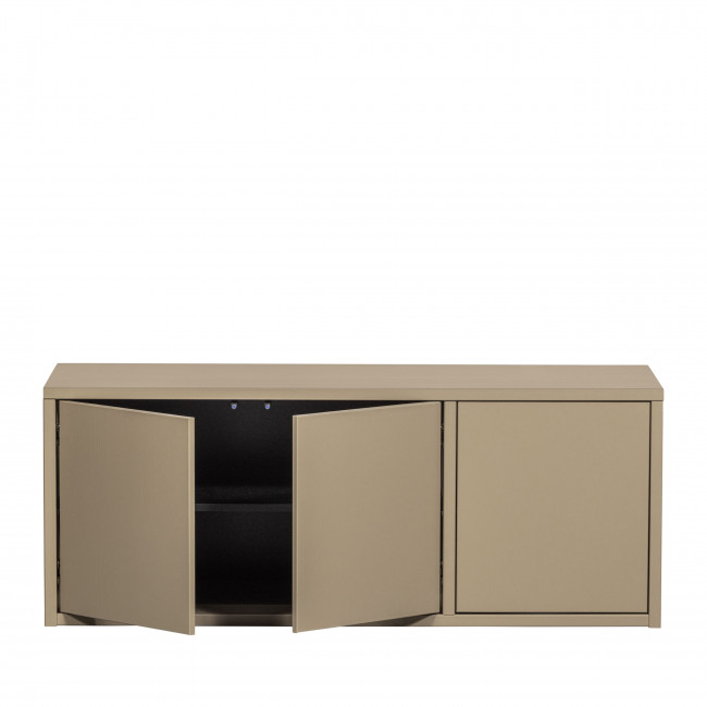 Turner - Meuble TV 3 portes en bois L120cm