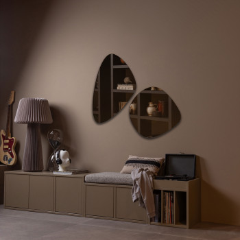 Turner - Meuble TV 3 portes en bois L120cm