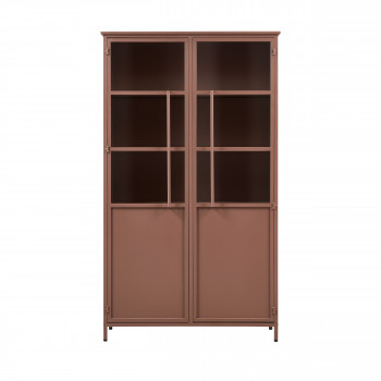 Exhibit - Vitrine 2 portes en métal H170cm