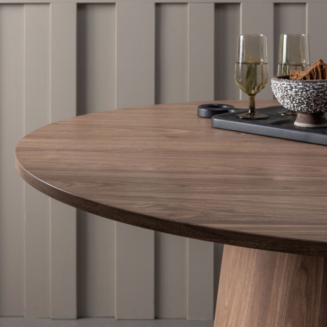 Maan - Table à manger ronde en bois ø120 cm