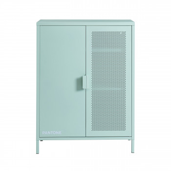 Nino - Buffet haut 2 portes en métal PANTONE H100cm