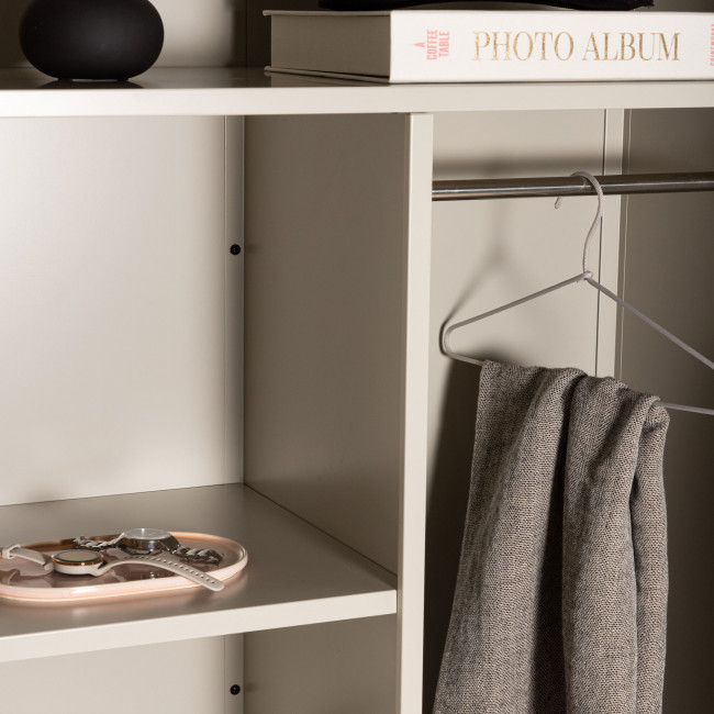 Piring - Armoire 2 portes en métal H183cm