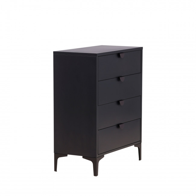 Piring - Commode 4 tiroirs en métal L78cm