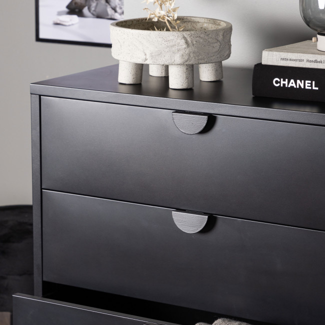 Piring - Commode 4 tiroirs en métal L78cm