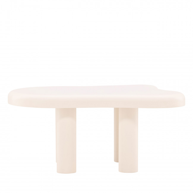 Stromstad - Table basse organique en bois 100x71cm