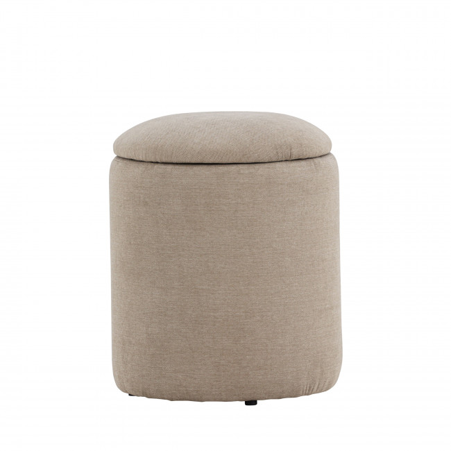 Limpen - Pouf rond en tissu ø32cm