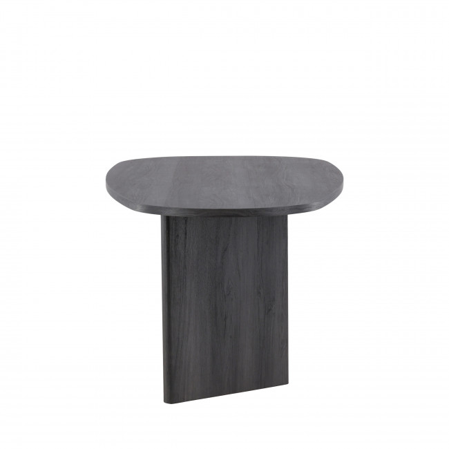 Gronvik - Table à manger 10 personnes organique en bois 