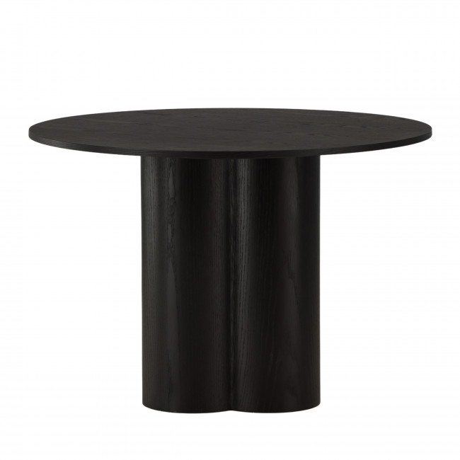 Olivia - Table à manger 4 personnes ronde en bois 