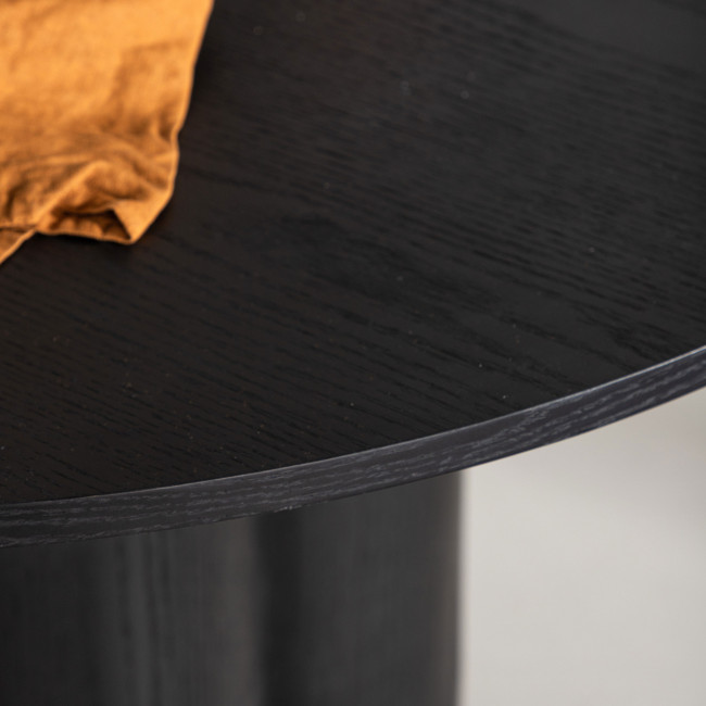 Olivia - Table à manger 4 personnes ronde en bois 