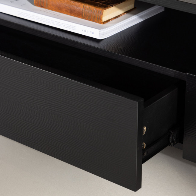 Navarra - Meuble TV 2 tiroirs en bois L180cm