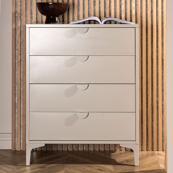 Piring - Commode 4 tiroirs en métal L78cm