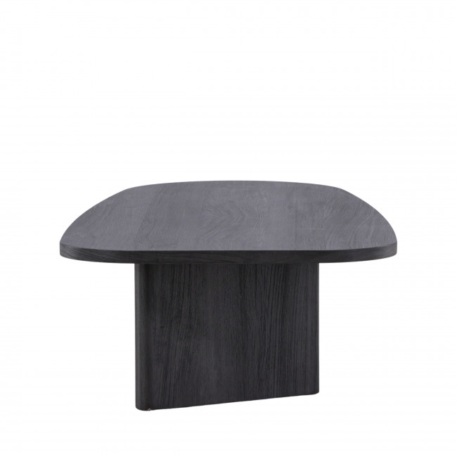 Gronvik - Table basse organique en bois 130x65cm