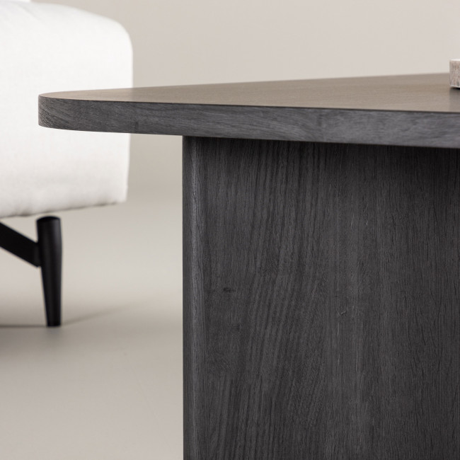 Gronvik - Table basse organique en bois 130x65cm