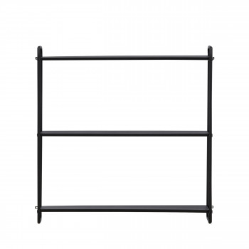 Lyon - Étagère murale en bois et métal L62cm