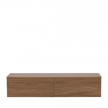 Frihamn - Meuble TV 2 tiroirs en bois L160cm