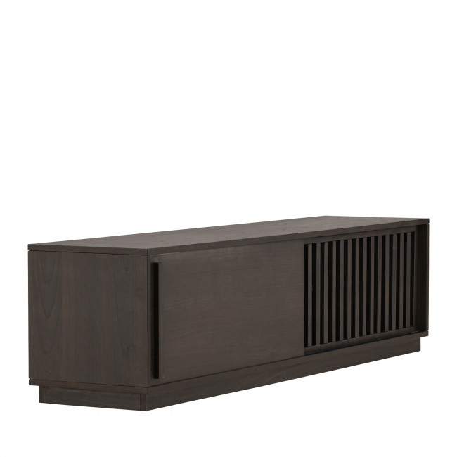 Lugo - Meuble TV 2 portes coulissantes en bois L180cm