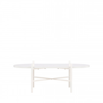 Pueblo - Table basse ovale en bois