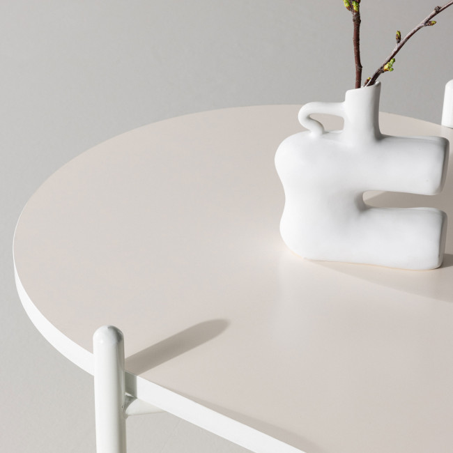 Pueblo - Table basse ovale en bois