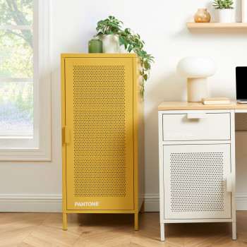 Nino - Petit meuble de rangement en métal PANTONE H105cm