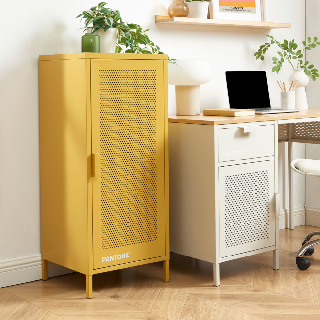 Nino - Petit meuble de rangement en métal PANTONE H105cm