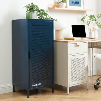 Nino - Petit meuble de rangement en métal PANTONE H105cm
