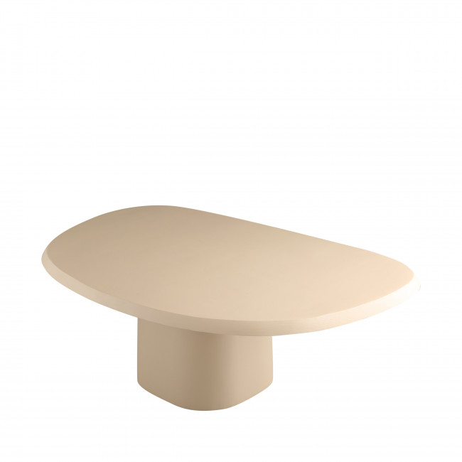 Lecce - Table basse en aluminium 89x59cm