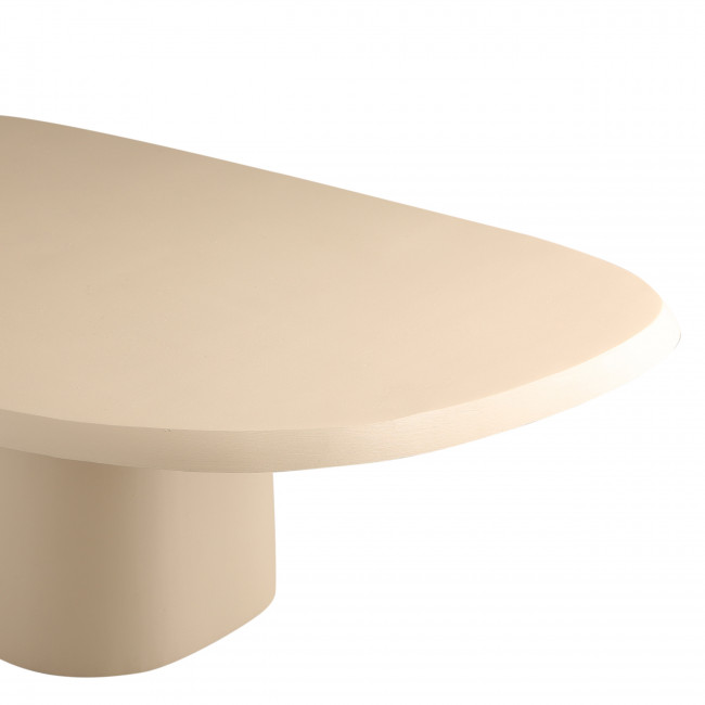 Lecce - Table basse en aluminium 89x59cm