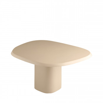 Lecce - Table basse en aluminium 71x57cm