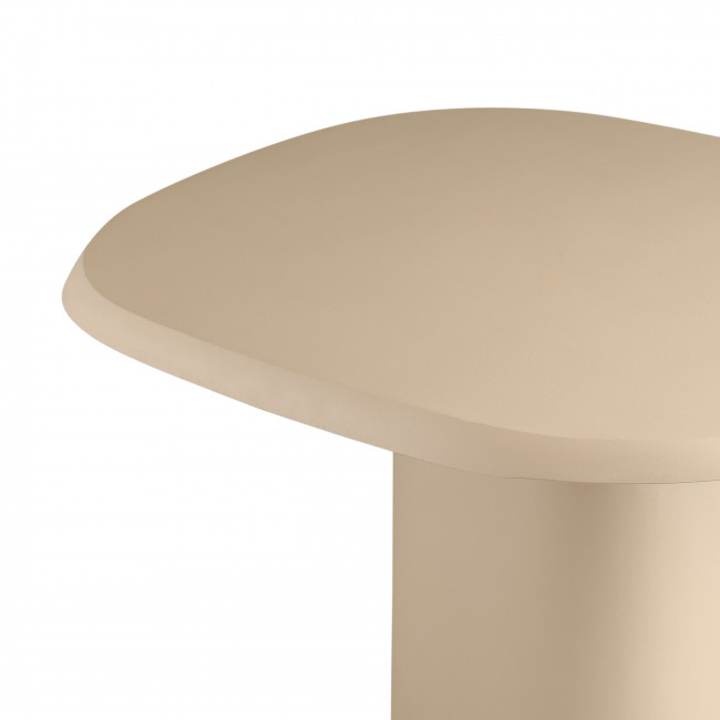 Lecce - Table basse en aluminium 71x57cm