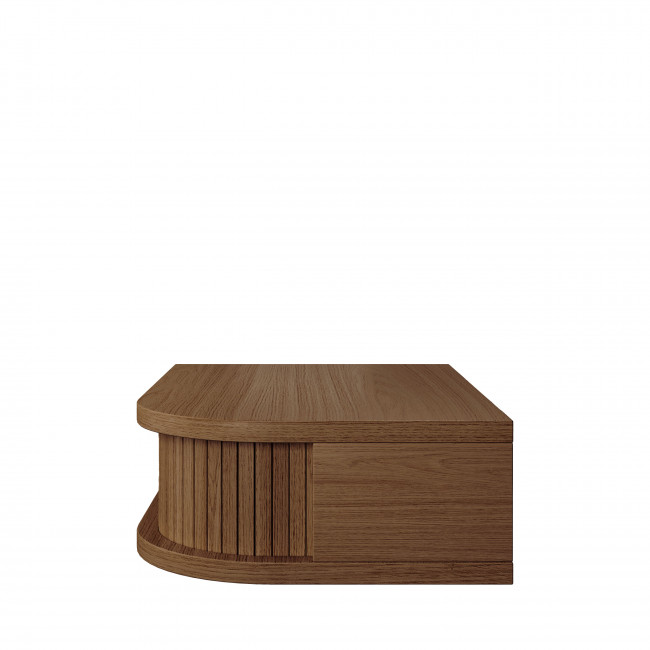 Farsta tambour - Table de chevet murale en bois