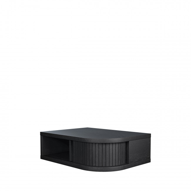 Farsta tambour - Table de chevet murale en bois