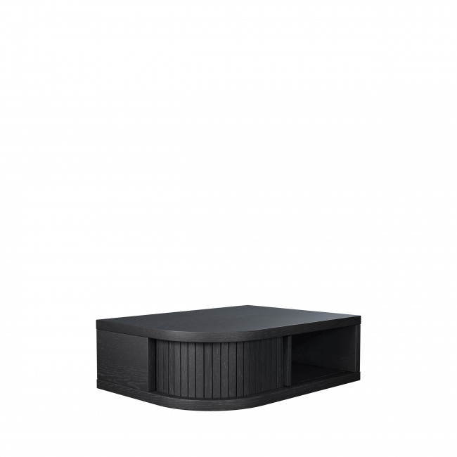 Farsta tambour - Table de chevet murale en bois