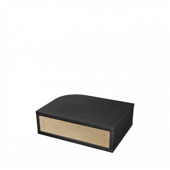 Farsta tambour - Table de chevet murale en bois