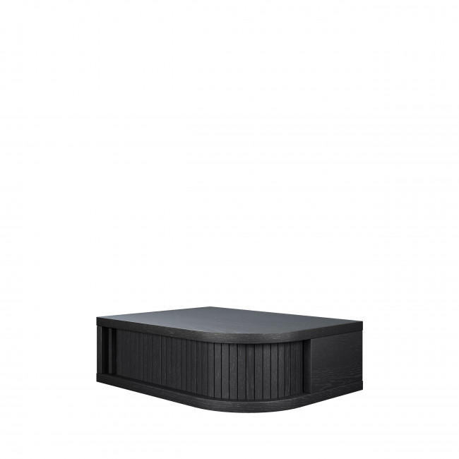 Farsta tambour - Table de chevet murale en bois
