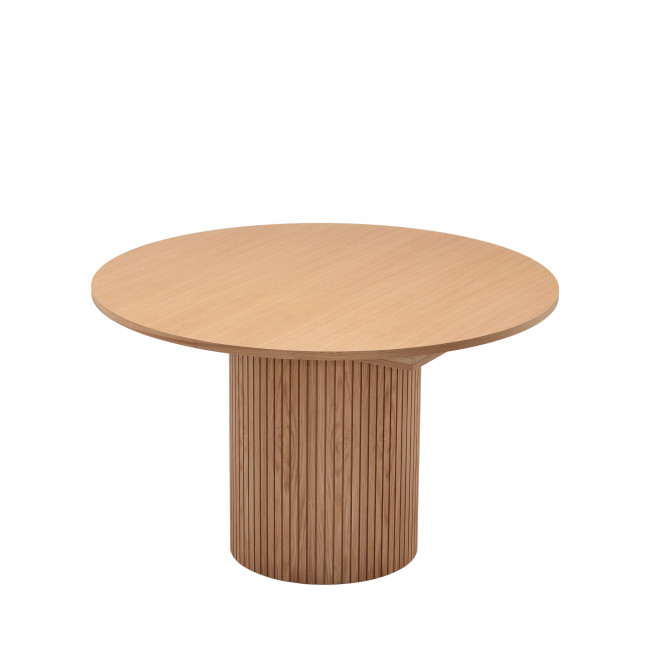 Toscana - Table à manger extensible 4 à 6 personnes en bois ø120-160x120cm