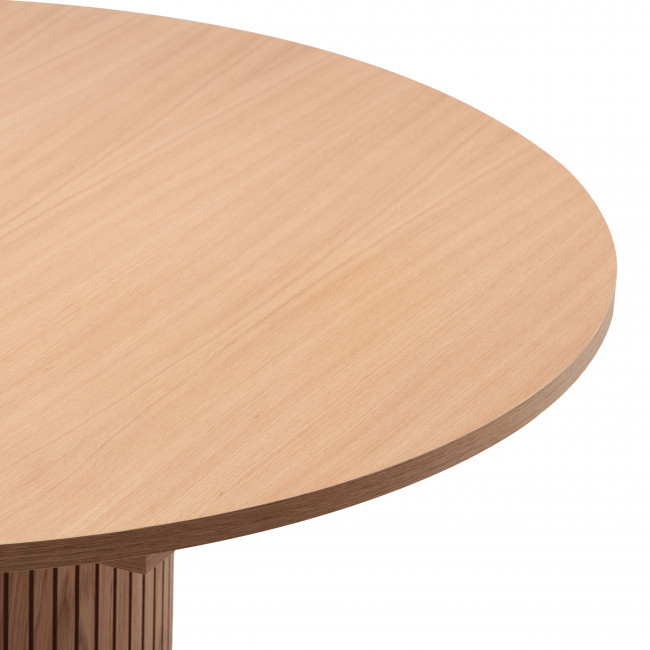 Toscana - Table à manger extensible 4 à 6 personnes en bois ø120-160x120cm