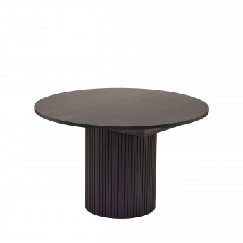 Toscana - Table à manger extensible 4 à 6 personnes en bois ø120-160x120cm