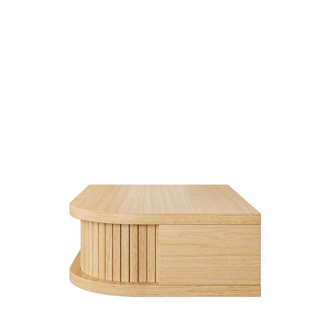 Farsta tambour - Table de chevet murale en bois