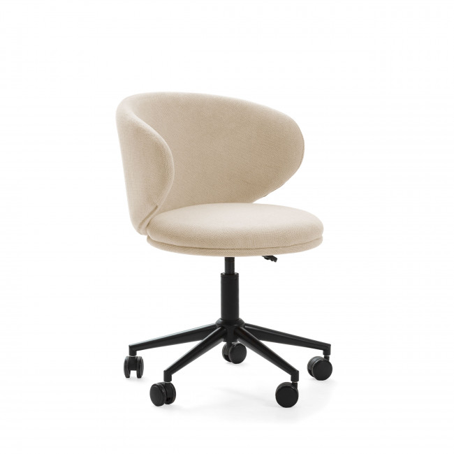 HAVEL - Chaise de bureau en Tissu