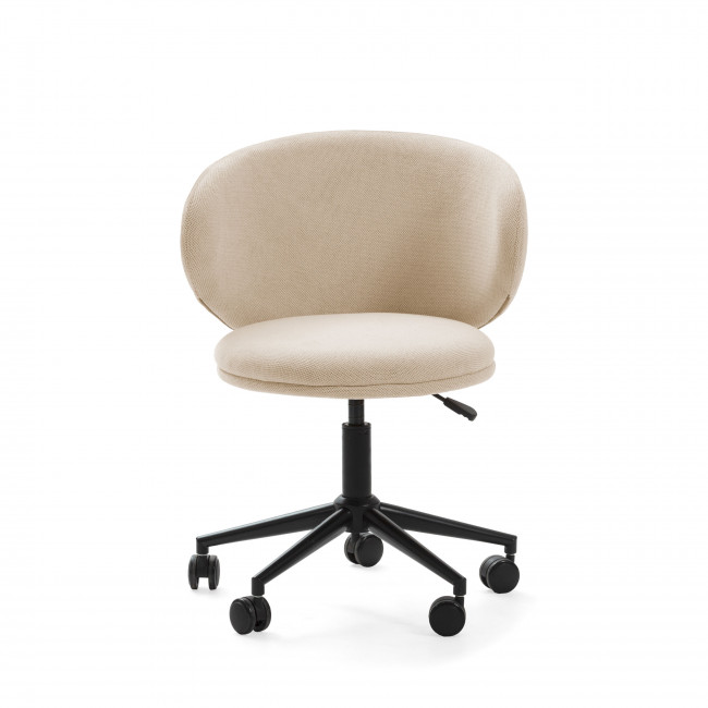 HAVEL - Chaise de bureau en Tissu