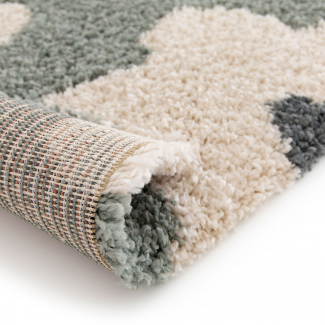 Flora - Tapis contemporain à motif floral