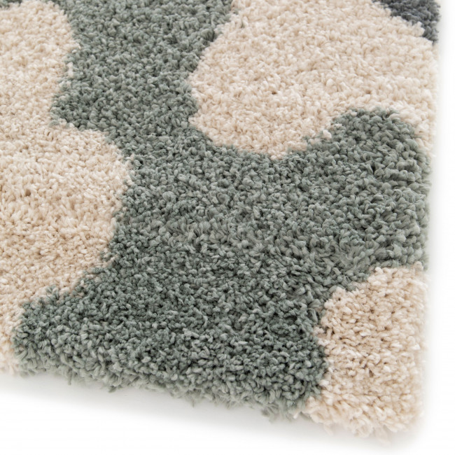 Flora - Tapis contemporain à motif floral