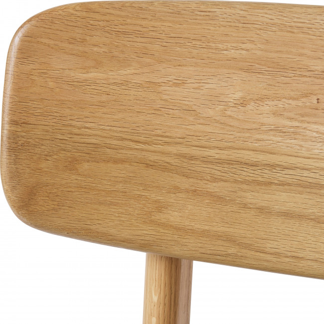 Orr - Lot de 2 chaises en tissu et bois