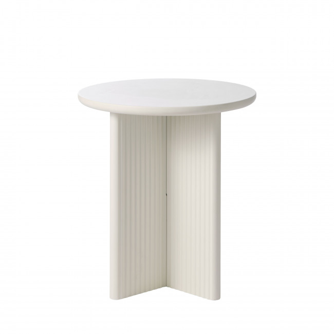 Jura - Table d'appoint ronde en bois ø50cm