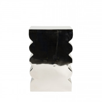Curves - Table d'appoint en métal 30x21cm