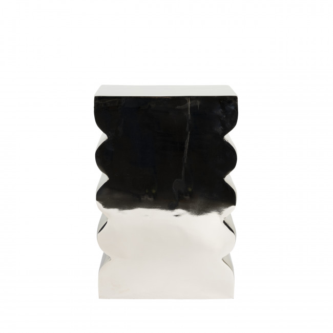 Curves - Table d'appoint en métal 30x21cm