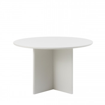 Jura - Table à manger 4 personnes ronde en bois