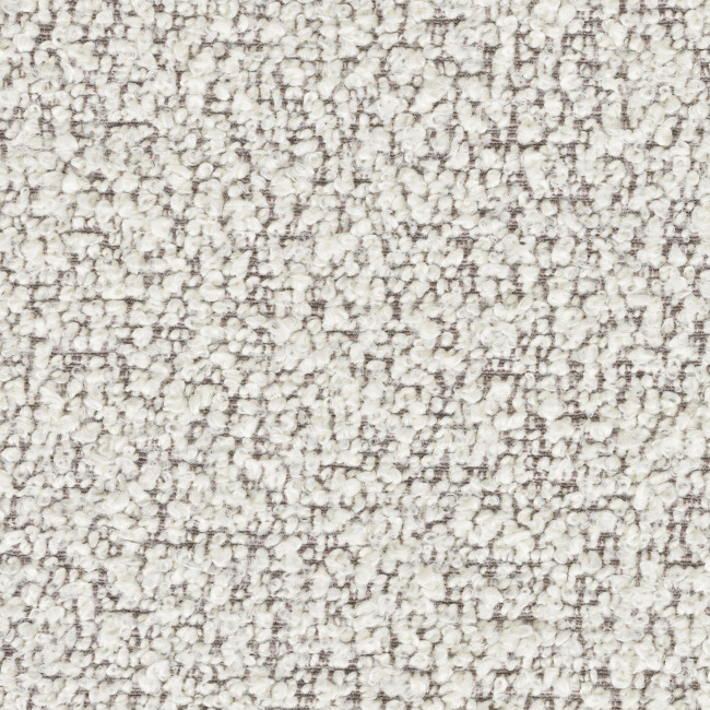 Joa - Lot de 2 tabourets de bar en tissu bouclette et métal H75cm