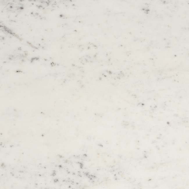 Tanda - Table d'appoint organique en marbre et bois 37x56cm