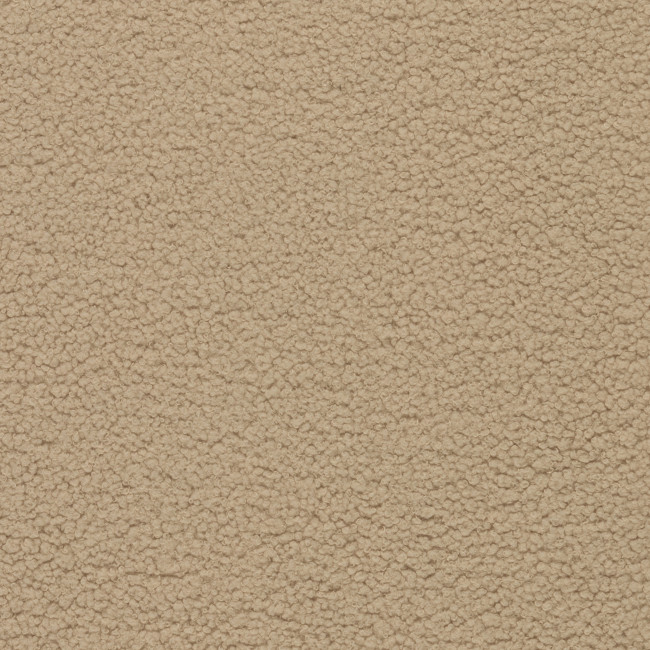 Sara - Fauteuil en tissu bouclette pieds noirs